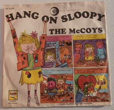 the McCOYS - Hang On Sloopy / I Can't Explain It - RICORDI 1965 ITALY 7'' Single