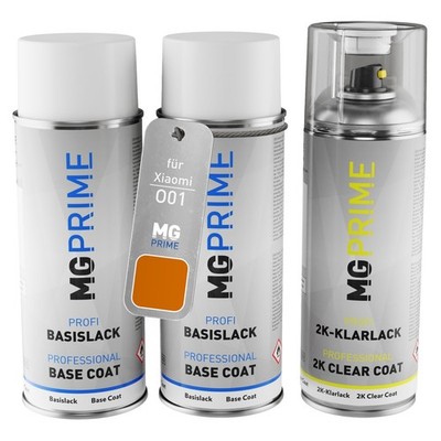 Autolack 2K Spraydosen Set für Xiaomi O01 Xia Guang Cheng PM