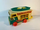 Vintage Fisher Price 1972 Little People Play Family Camper Truck with Boat 994