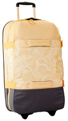 Rip Curl F-Light Global Tropics 100L Travel Luggage - Light Khaki - New