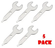 5 Pack 3/8" Collet Wrench Key for Dremel Craftsman Black & Decker Rotary Tools