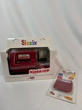Sizzix Sidekick Red Die Cutting Embossing Crafting Machine NIB Doodle Dies