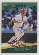 1993 Score Select League Leaders Darren Daulton #34 1s8