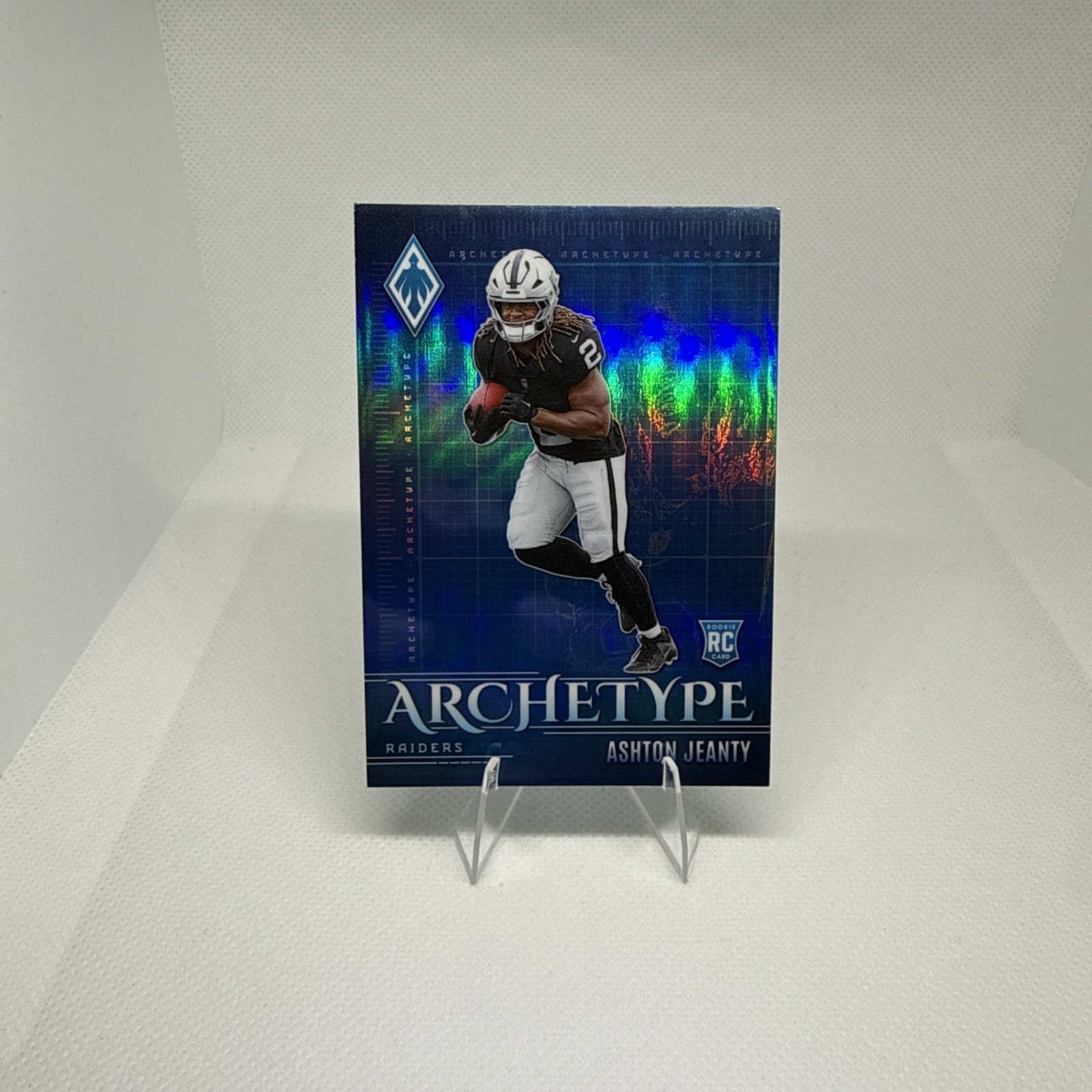 2025 Panini Phoenix | Archetype Rookie Ashton Jeanty #10 Blue (RC) | Case Hit