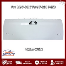 Painted Yzz1 - White Tailgate For 1997-2007 Ford F-250 F-350 Super Duty Painted Yzz1 - White Tailgate For 1997-2007 Ford F-250 F-350 Super Duty