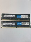 Crucial 64GB Kit (2x32GB) DDR4-2133 ECC LRDIMM Server RAM PC4-2133P Registered