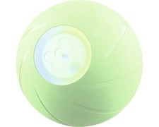 Hundespielzeug Cheerble Wicked Ball PE interaktiver, selbstrollender Ball, Natur