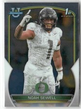 Noah Sewell RC 2022 Bowman University Chrome 1st Oregon Ducks #57