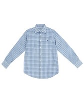 Lauren Ralph Lauren Big Boys Check Shirt 18R, Navy/Blue