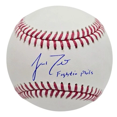 JT Realmuto Signed Baseball Philadelphia Phillies Fightin Phils Fanatics COA