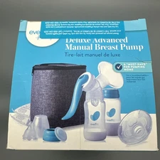 Evenflo Deluxe Advanced Manual Breast Pump Model 4013 New Factory Sealed