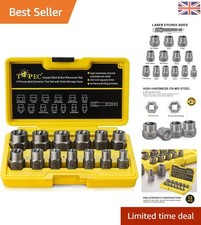 13+1 Stück Schrauben & Mutter Entfernen Werkzeug Set - 3/8" Antrieb für einfaches Herausziehen