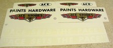 Tonka Ace Hardware Semi Truck Sticker Set TK-105