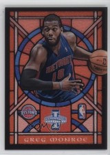 2012-13 Panini Innovation Stained Glass Greg Monroe #42 1by8