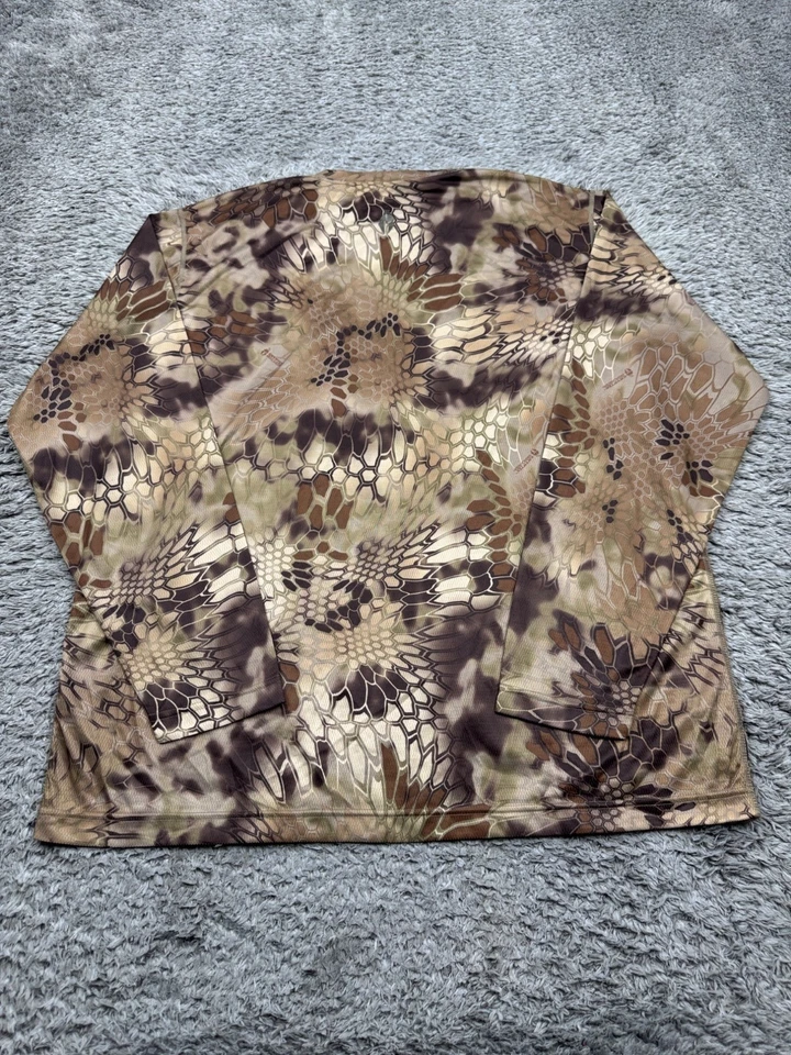 Kryptek Shirt Men 2XL Highlander Camo Battlefield Performance Tactical Crewneck - Image 2 of 4