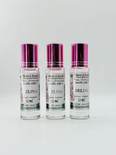 Delina Women Roll On Body Oil by YZY Perfume 12 Ml (3 PCs)