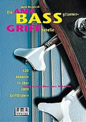 Die AMABassgitarrenGrifftabelle | Jäcki Reznicek | Buch | AMA Verlag