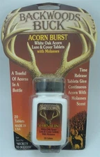 Wisconsil Pharmacal 474 Deer Acorn Tablets Molasses Scent Time Release 20CT