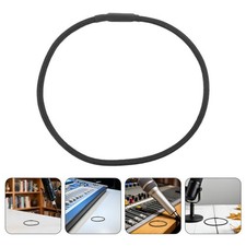 4 Pcs Microphone Shock Mount Ring Elastic Rubber Bands for Stand