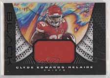 2020 Panini Black Futuristic Relics 35/99 Clyde Edwards-Helaire #F11 5w7