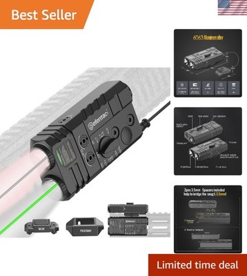 Green/IR Laser and White/Infrared Flashlight Combo4-in-1 is Compatible with M...