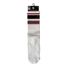 Alabama Crimson Tide NCAA Licensed Varsity Stripe Strideline Crew Socks M/L NWT