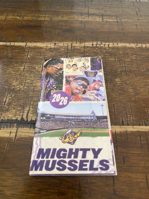 Ft Myers Mighty Mussels 2026 Florida State League Pocket Schedule 