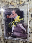 Nikola Jokic on card auto authentication Sticker On Back Panini Prizm Dominance