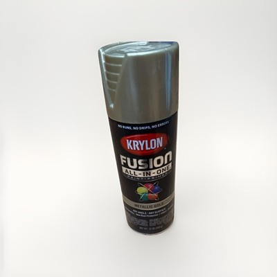 Krylon Fusion ALL-IN-ONE Paint+ Primer Metallic Gold Max Rust Protection