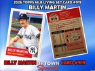 Billy Martin - 2026 MLB Living Set® - Card 919 - Presale