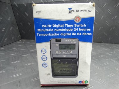 Intermatic 30 Amp 7-Day SPST 1-Circuit Astronomic Time Switch ET8015C DT101