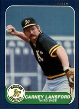 1986 Fleer Baseball (221-440) - You Pick - FREE SHIPPING 5+ Cards READ NM