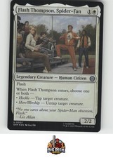 Flash Thompson, Spider-Fan Marvel's Spider-Man Uncommon 7 Foil MTG Near Mint