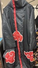 Naruto Shippuden Akatsuki Hokage Robe Cloak Coat Anime Cosplay Costume Halloween