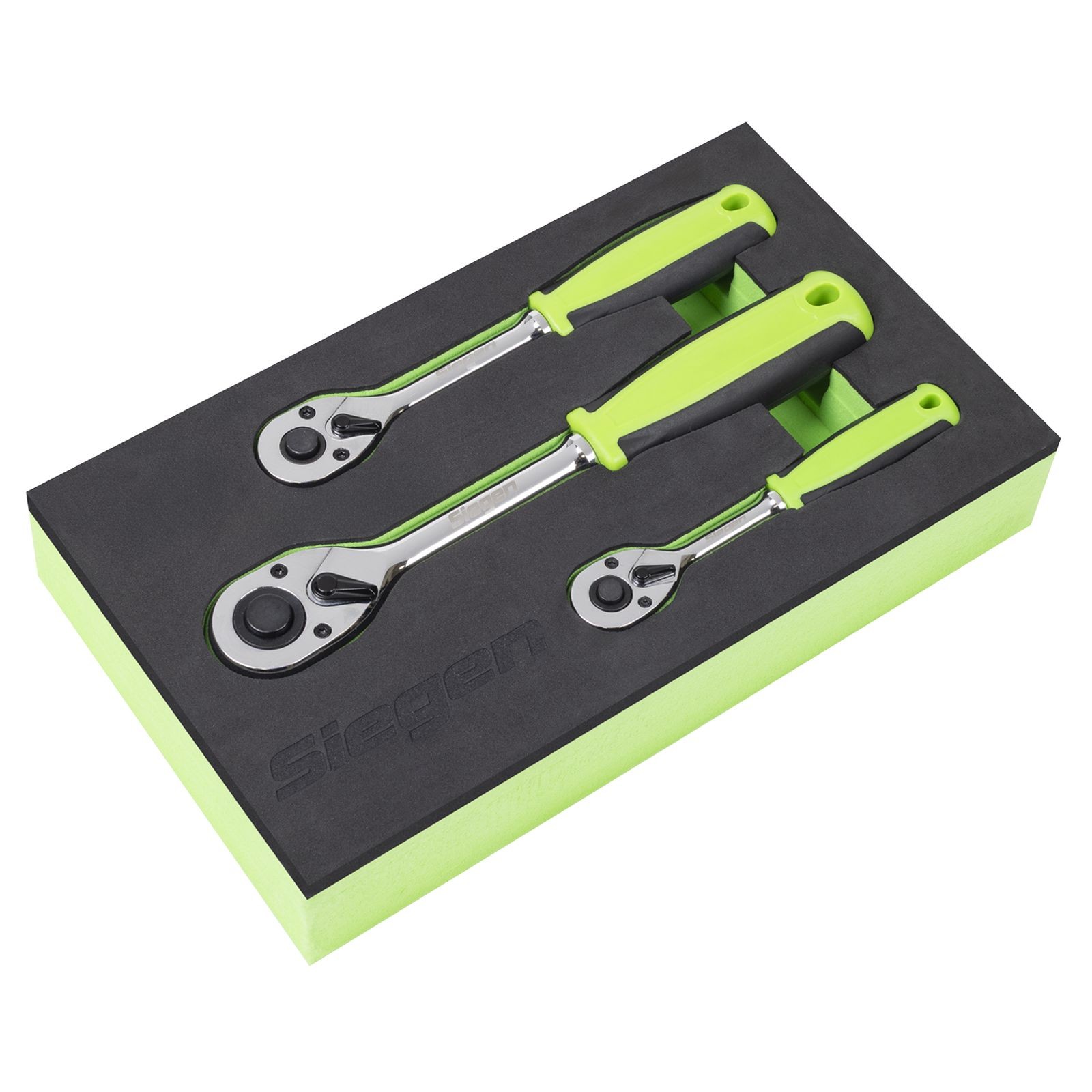 Siegen Ratchet Wrench Set 3pc - S01331