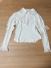 Preview of BABY, THE STARS SHINE BRIGHT White Blouse M Puff Sleeve Lace
