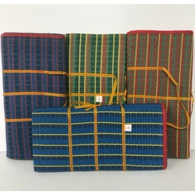 Thai Mat Plastic Woven Handmade Straw Beach Picnic Camping Sport Party Gift Easy
