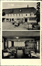 Ak Bundenbach Rheinland Pfalz, Gaststätte Lerner, Teilansichten - 10142200