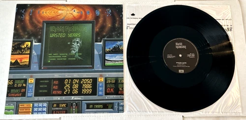 IRON MAIDEN-SOMEWHERE IN TIME-WASTED YEARS/REACH OUT-1986 ORIG 12EMI 5583 MINTY!