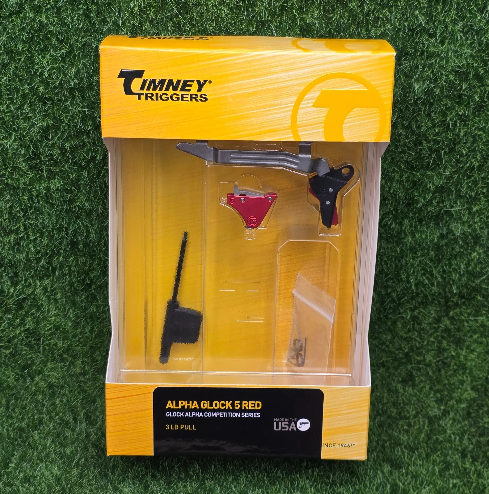Timney Alpha Competition Series Trigger Gen5 Glock 17 19 23 33 34 45 ALPHAGLOCK5 Review