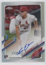 2021 Topps Chrome Rookie Auto Refractor 333/499 Seth Elledge #RA-SEL Auto 09tu
