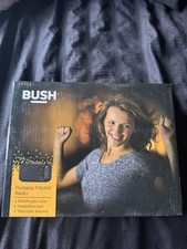 Bush Portable FM/AM Radio with Headphone Socket, Battery-Powered