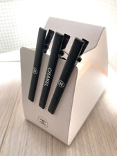 Chanel Beaute Hair Pin Hair Clip Hair Accessory Limited Black Novelty 3 Pcs Set