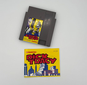 Dick Tracy (NES, Nintendo ) CIB complete w/poster and manual x-clean copy!!