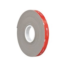 3M 4991 Double Sided VHB Foam Tape,5 yd L,1" W 15C399