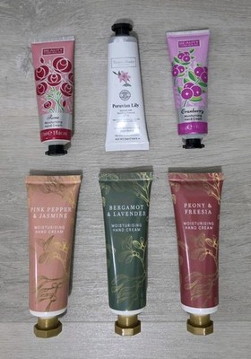 6 x HANDCREME KONVOLUT Preiselbeere WINTER IN VENEDIG Butter BEAUTY FORMULA Rose LILY