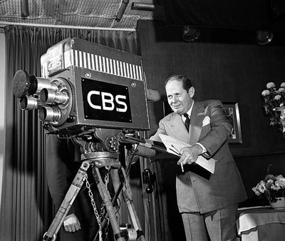 Sherman Billingsley host of the TV variety program The Stork Club - Old Photo 1