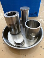 Carver Press Test Cylinder Outfit (TCO) -  #2090  1-1/8 inch dia 19 ton SS