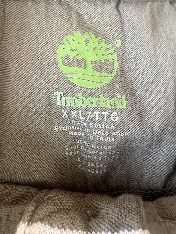 Camisa Polo Timberland Para Hombre 2XL XXL Rayas Verdes Manga Corta Foto 3 de 4