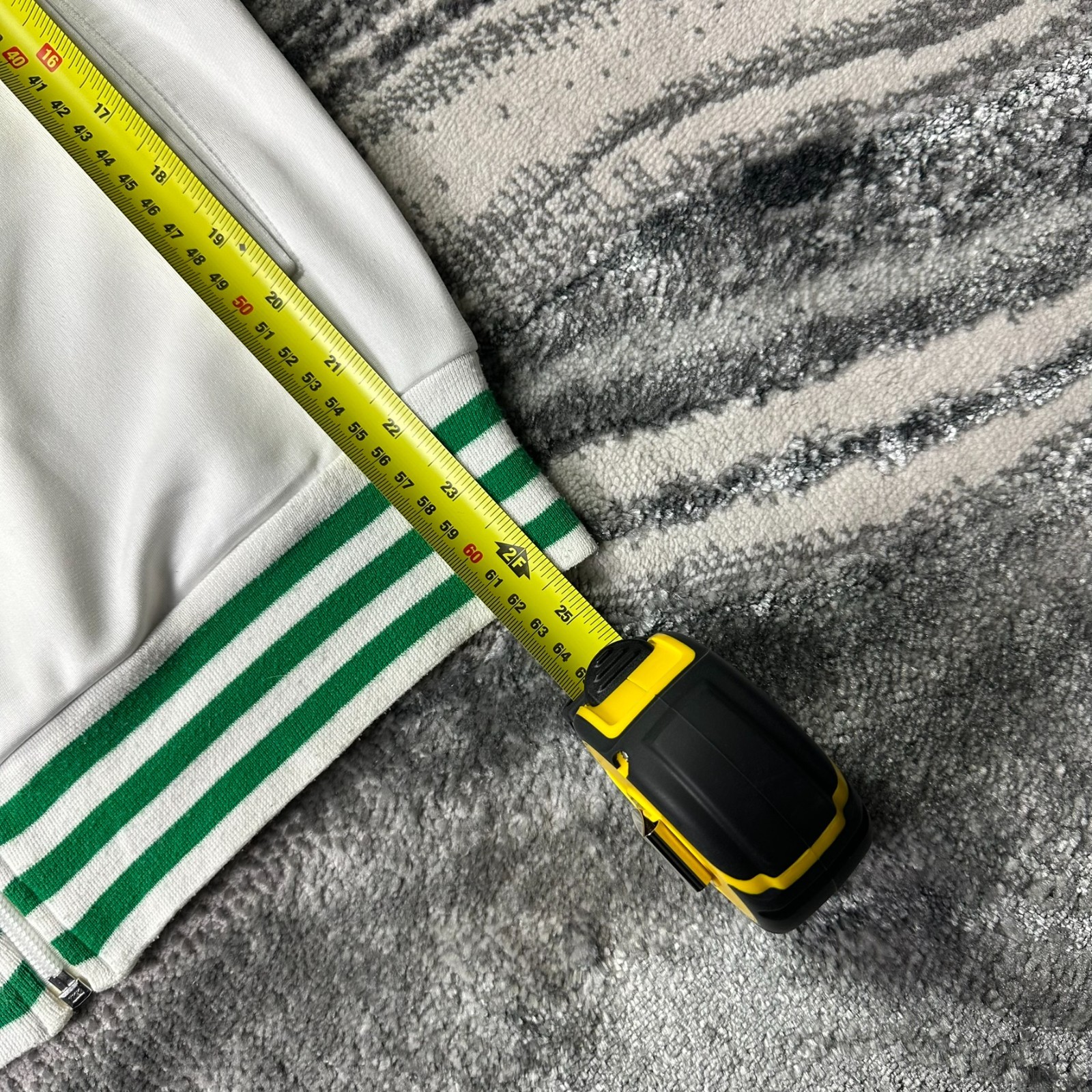Vintage Adidas Beckenbauer Sz Small White Funnel Neck Tracksuit Top Track Jacket image 6